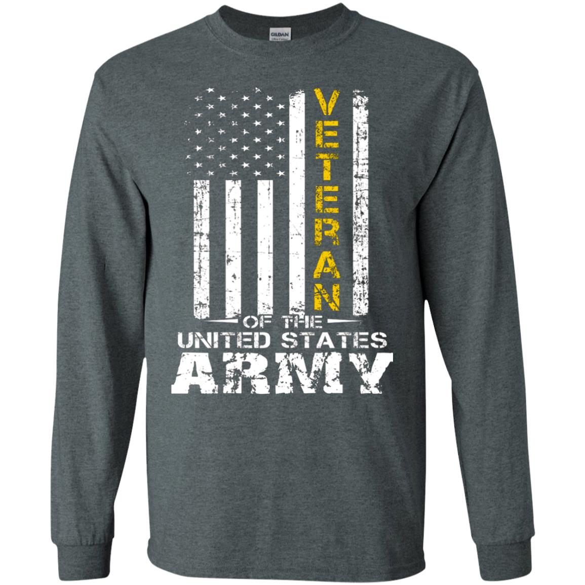 Veteran Of United States Us Army Premium Shirt Dark Heather