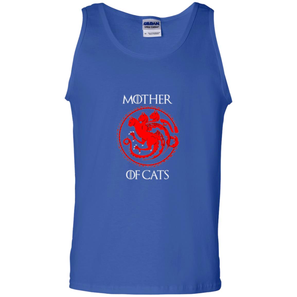Cat Lovers T-shirt Mother Of Cat Royal