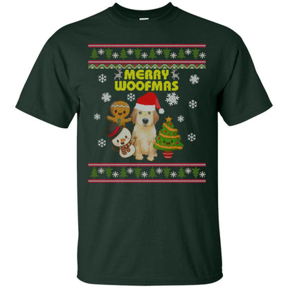 Merry Woofmas Dogs Lovers X-mas 2018 Gift Shirt Forest