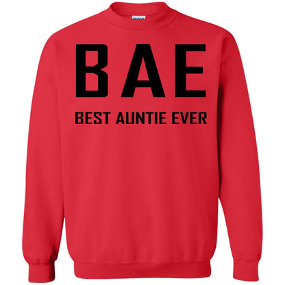 Best Aunt Ever Family Shirt Red