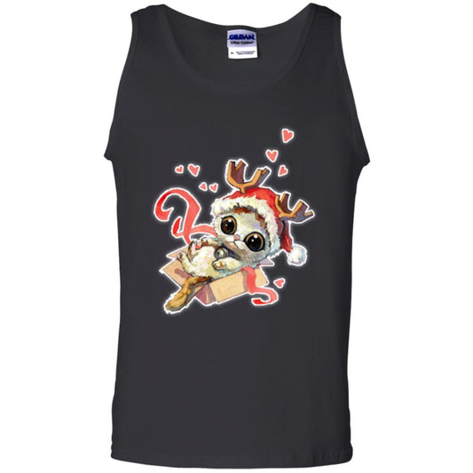 Cat Lover T-shirt Merry Christmas Black