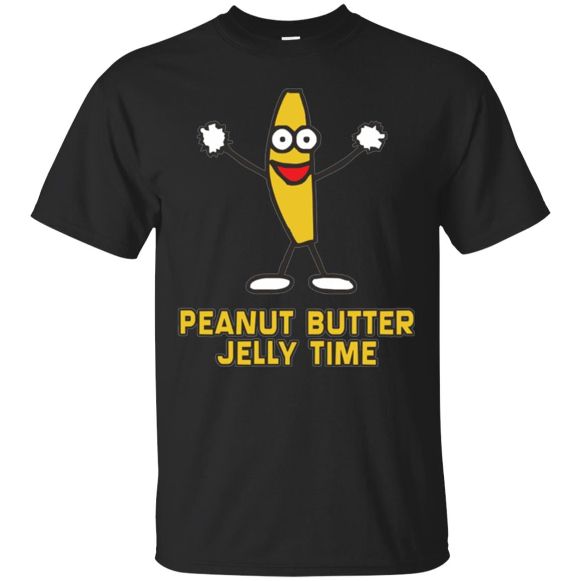 Peanut Butter Jelly Time T-shirt Black