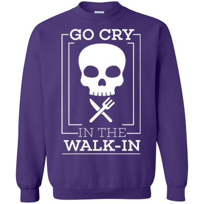 Chef T-shirt Go Cry In The Walk In Purple