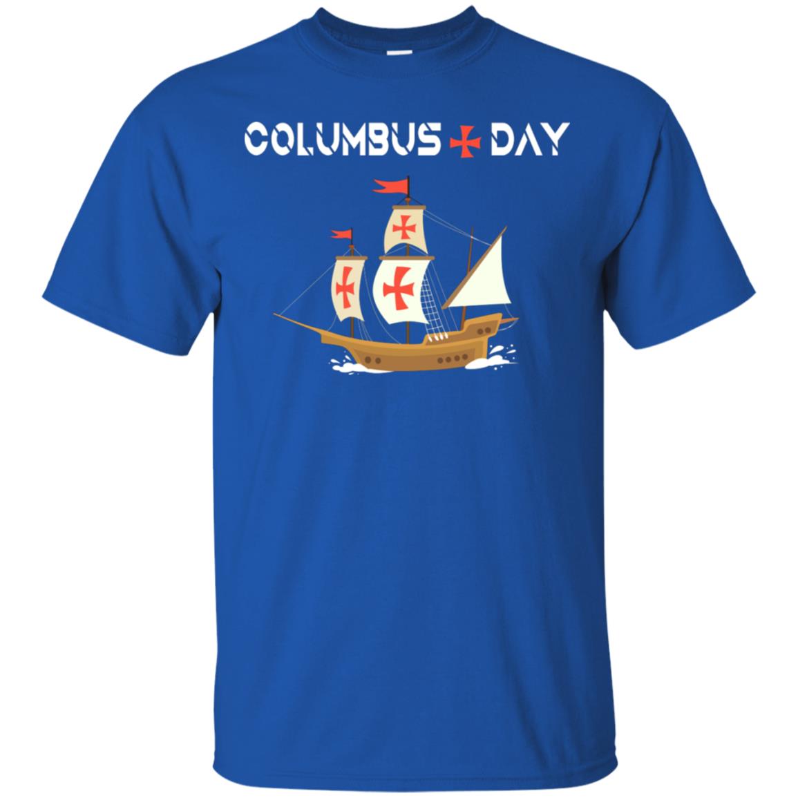 Happy Columbus Day Shirt Royal