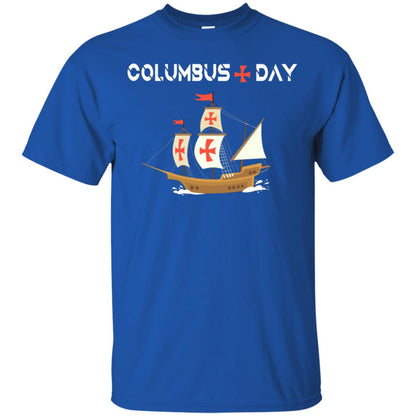 Happy Columbus Day Shirt Royal