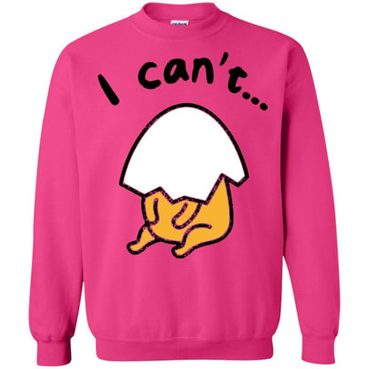 Film T-shirt Gudetama Lazy Egg I Can't Heliconia