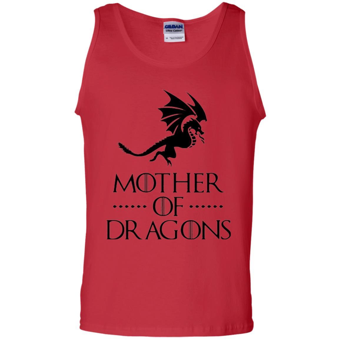 Throne Dragon T-shirt Mother Of Dragons Game Red