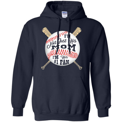 Baseball Mom Shirt Im Not Just His Mom Fan Navy
