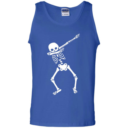 Dabbing Skeleton T Shirt Royal