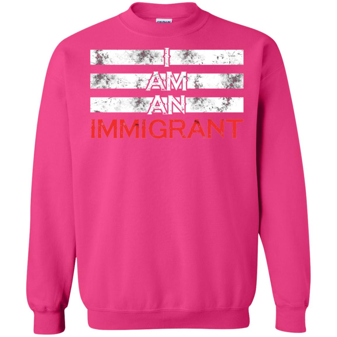 Migrant T-shirt I Am An Immigrant Heliconia