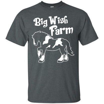 Big Wish Farm Horse Shirt Dark Heather