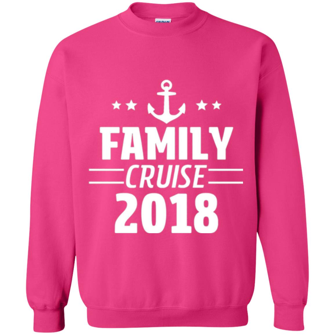 Family Cruise Vacation 2018 T-shirt Heliconia