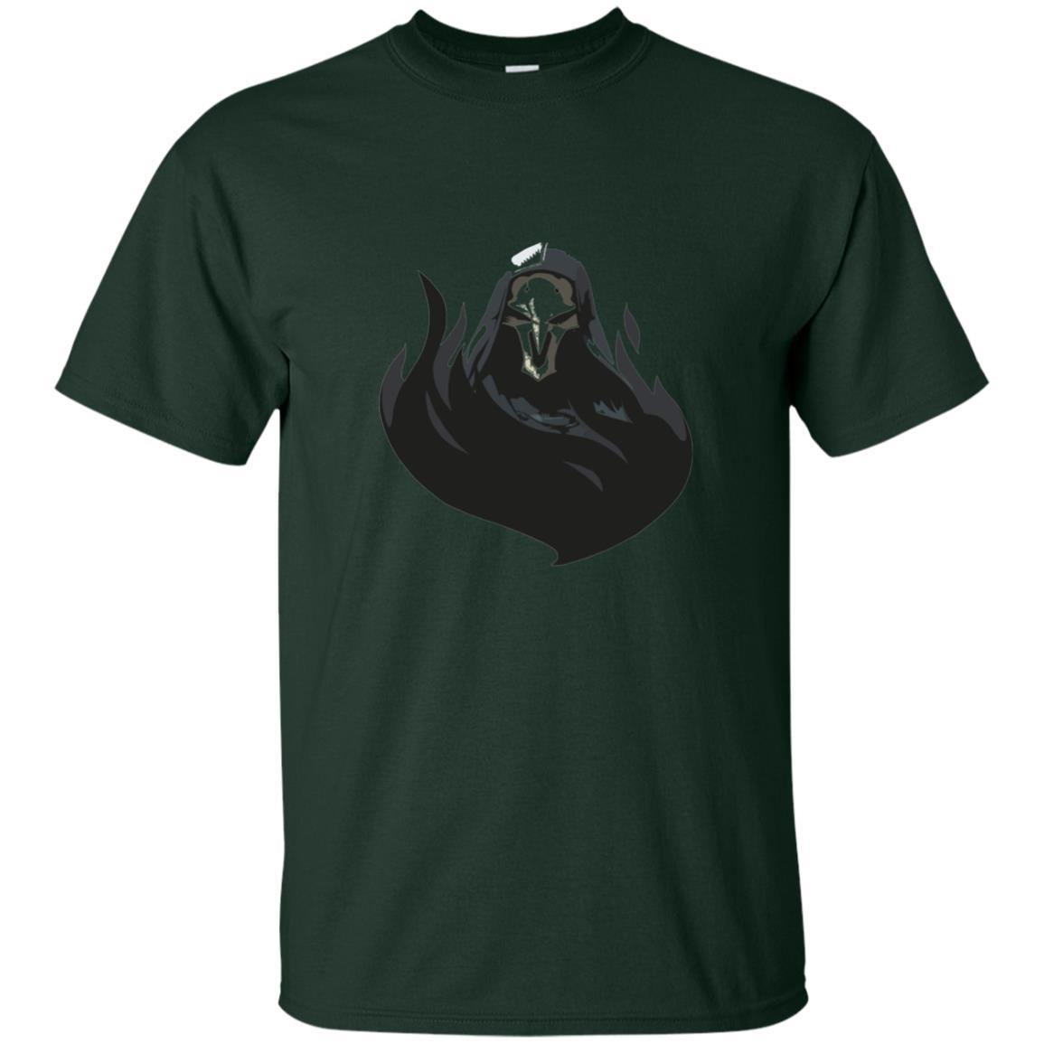 Overwatch Reaper Blossom Spray T-Shirt Forest Green
