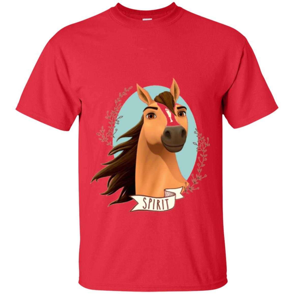 Horse Lover T-shirt Spirit Red