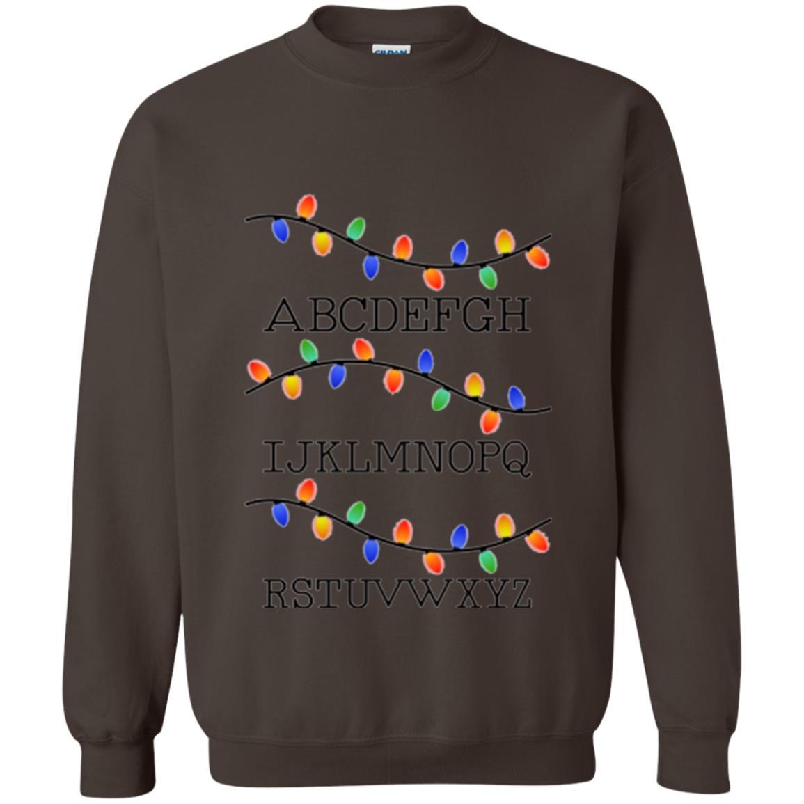 Alphabet Christmas Fairy Lights Dark Chocolate