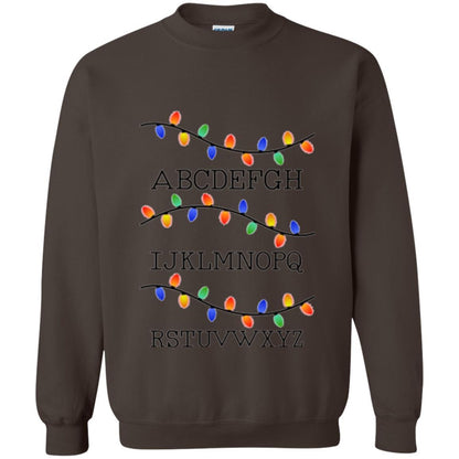 Alphabet Christmas Fairy Lights Dark Chocolate