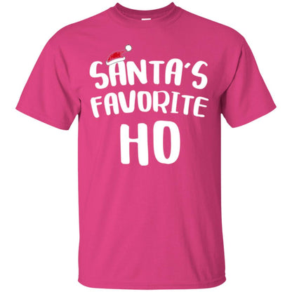 Christmas T-shirt Santa_s Favorite Ho Heliconia