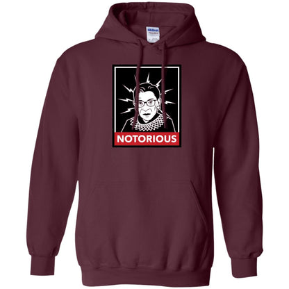 Notorious Ruth Bader Ginsberg Shirt Maroon