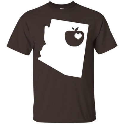Teacher Shirt Red For Ed Arizona Teacher Protest Strike Dark Chocolate
