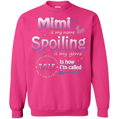 Mimi Is My Name Spoiling Is My Game Tgif I How I Called Mimi Shirt Heliconia