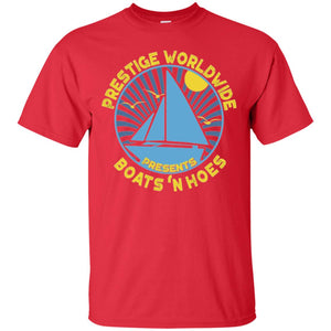 Sailing T-shirt Prestige Worldwide Presents Boats_n Hoes