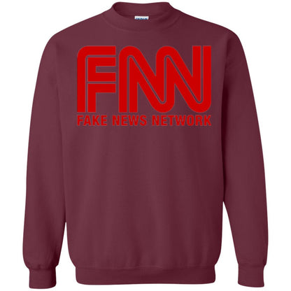 Anti Trump T-shirt Fnn Fake News Network T-shirt Maroon