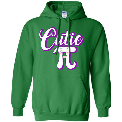 Cutie Pi Math Teacher T-shirt Irish Green