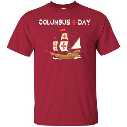 Happy Columbus Day Shirt Cardinal