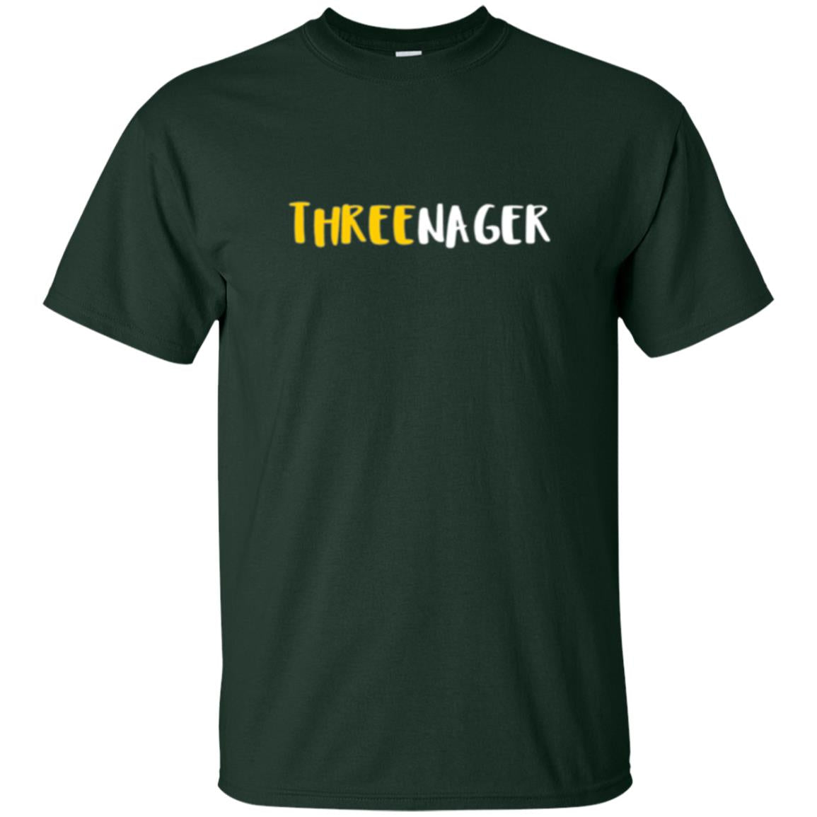Threenager T-shirt Forest Green