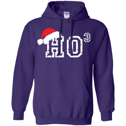 Christmas T-Shirt Ho Ho Ho Purple