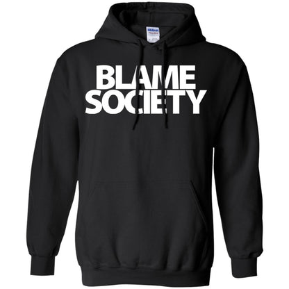 Mens Blame Society Urban Hip Hop T-shirt Black
