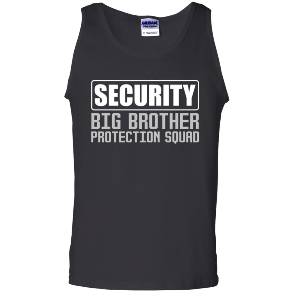 Family T-shirt Security Big Brother Protection Squad Black