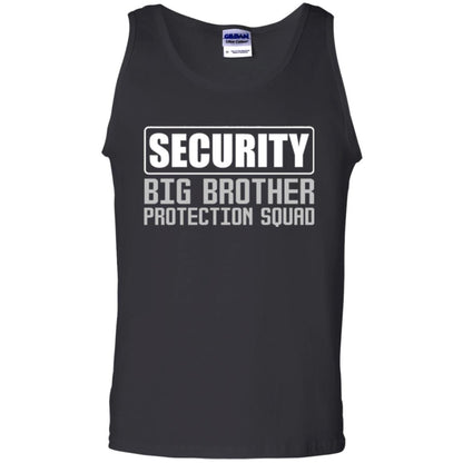 Family T-shirt Security Big Brother Protection Squad Black