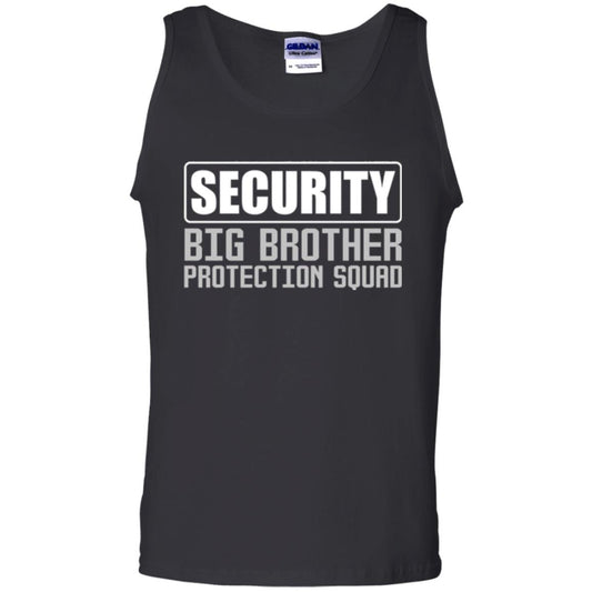 Family T-shirt Security Big Brother Protection Squad Black
