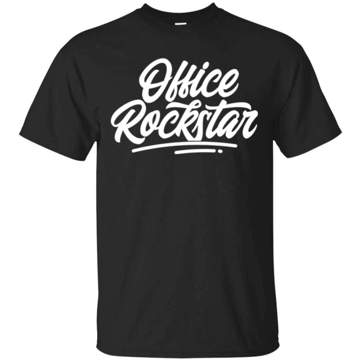 Office Rockstar T-shirt Administrative Professionals Day Black