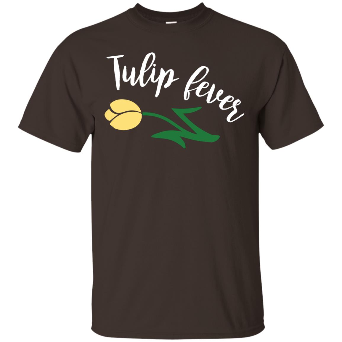 Tulip Fever Gardening T-shirt Dark Chocolate