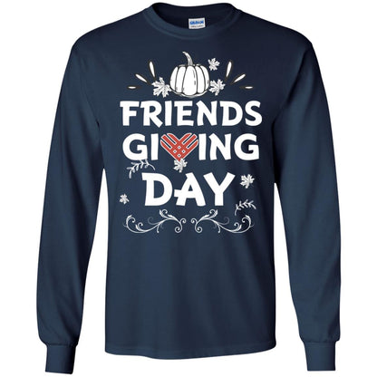 Friend Giving Day Shirt Navy
