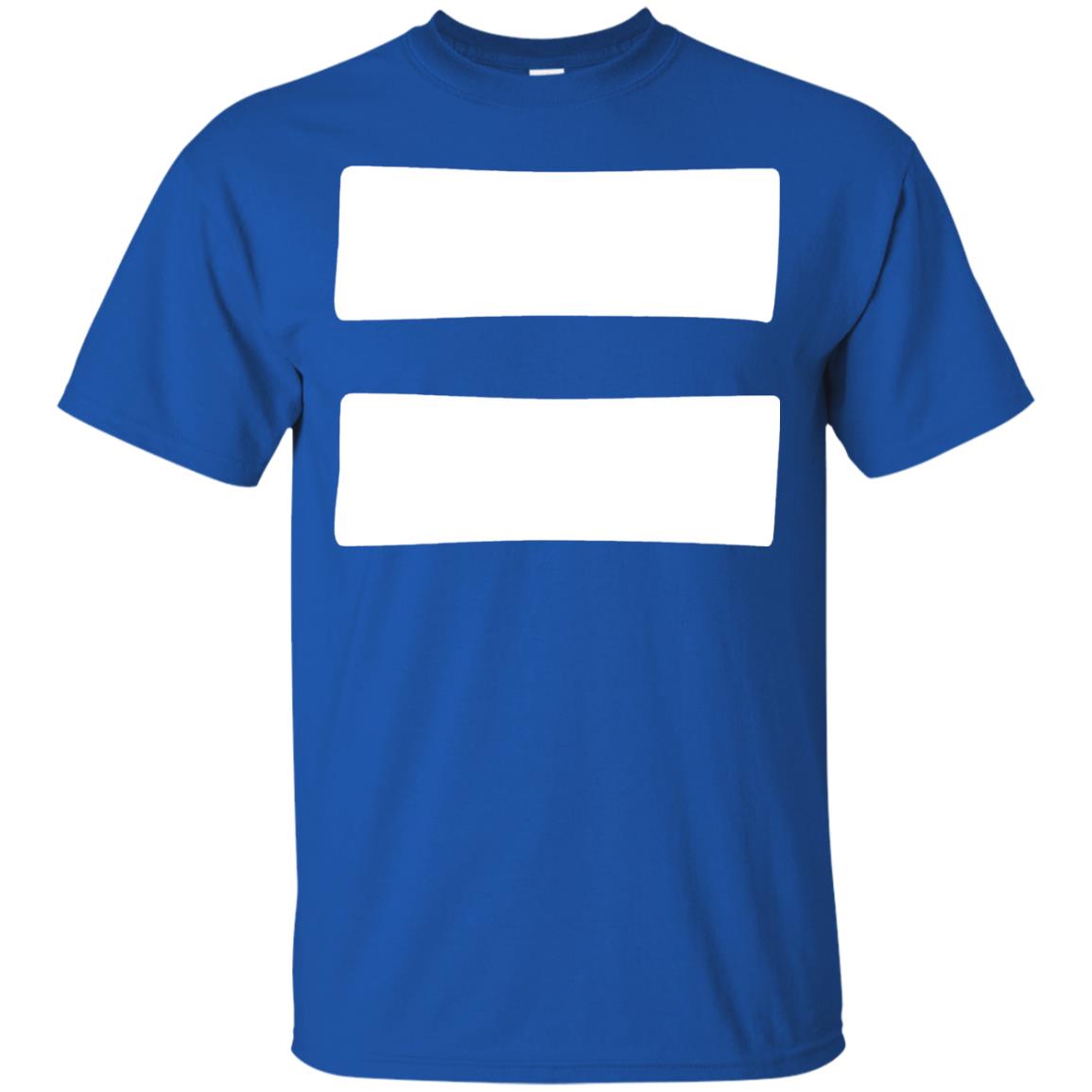 Equals Sign T-shirt Equality Symbol Feminism Royal