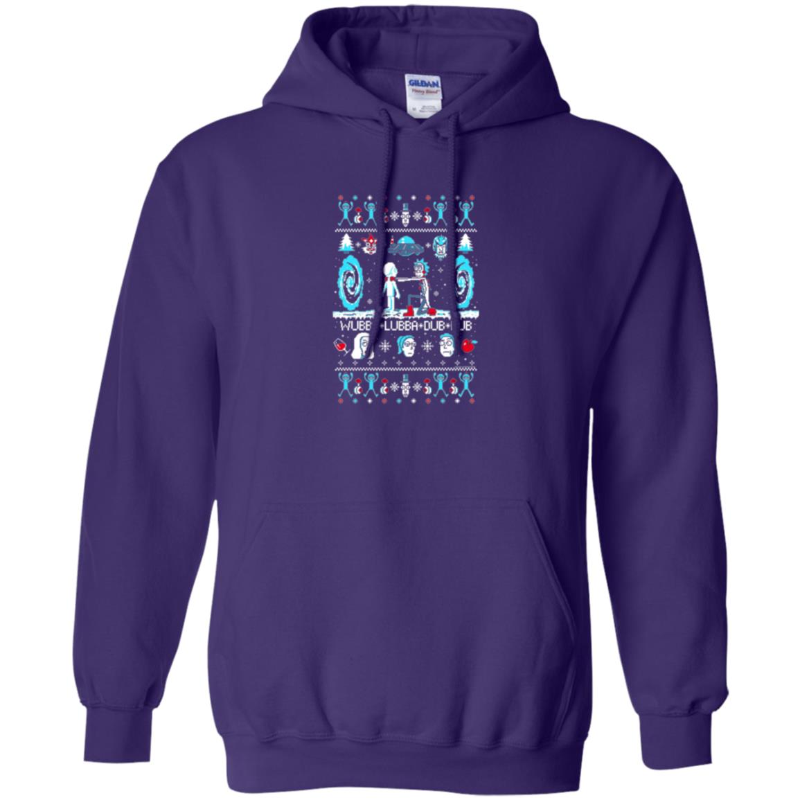 Cartoon T-shirt Build A Snowmorty Purple