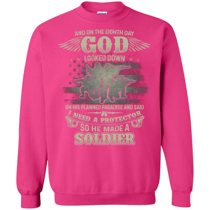 And On The Eighth Day God Looked Down On His Planned Paradise And Said I Need A Protector So He Made A Soldier Heliconia