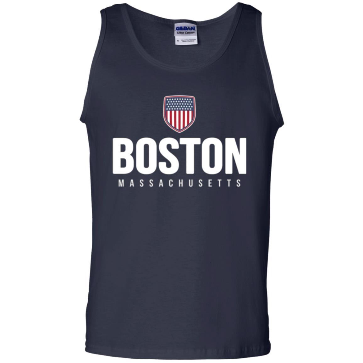 Boston Massachusetts T-shirt Navy