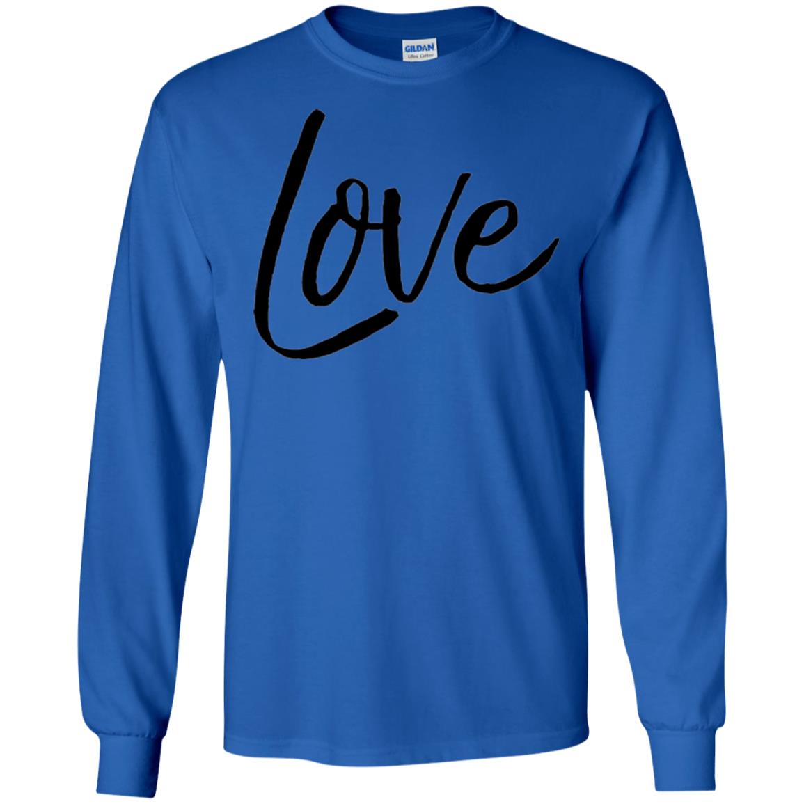 Black Love T-shirt Valentine_s Day Royal