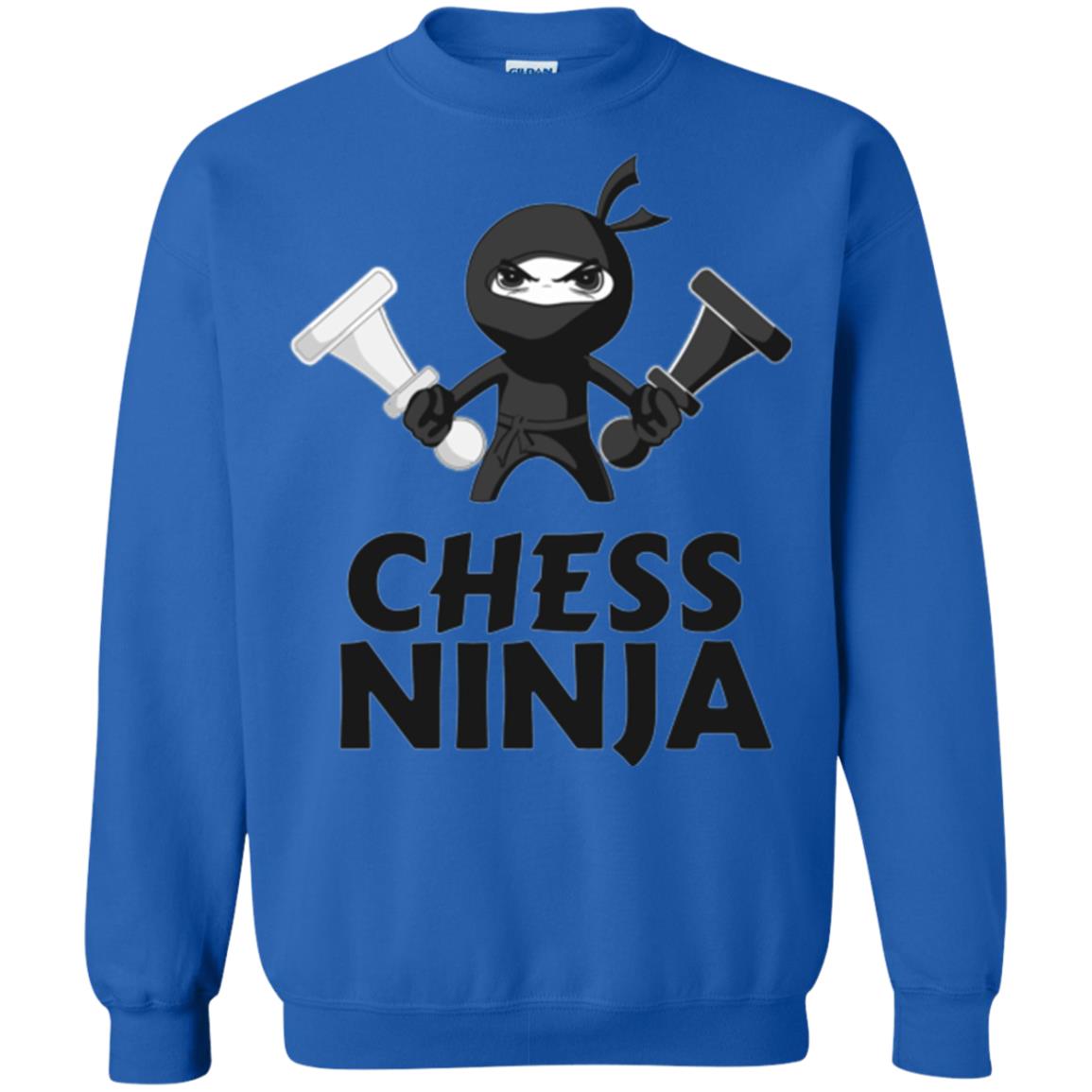 Funny Chess Ninja T-shirt Royal