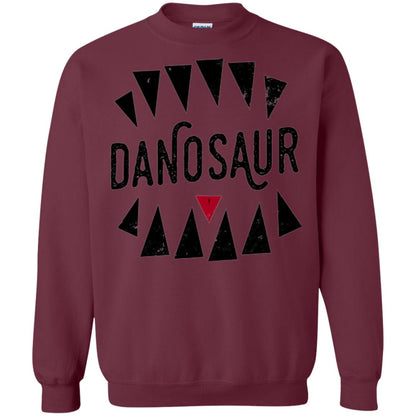 Dinosaus Lovers T-shirt Overly Excited Tourist Maroon