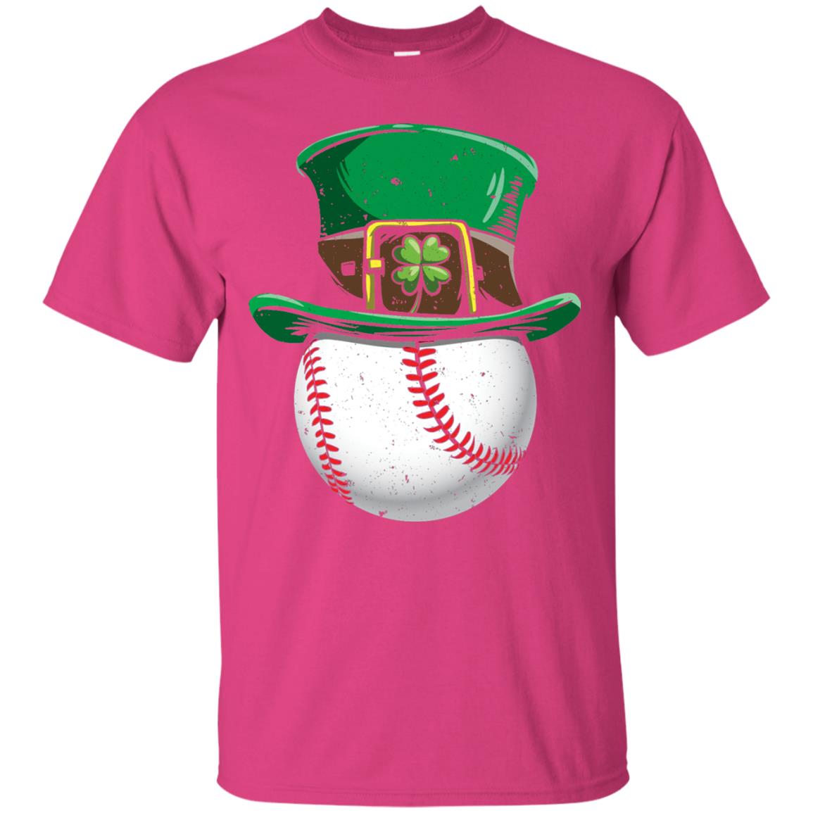 Leprechaun St. Patrick_s Day Baseball Ball T-shirt Heliconia