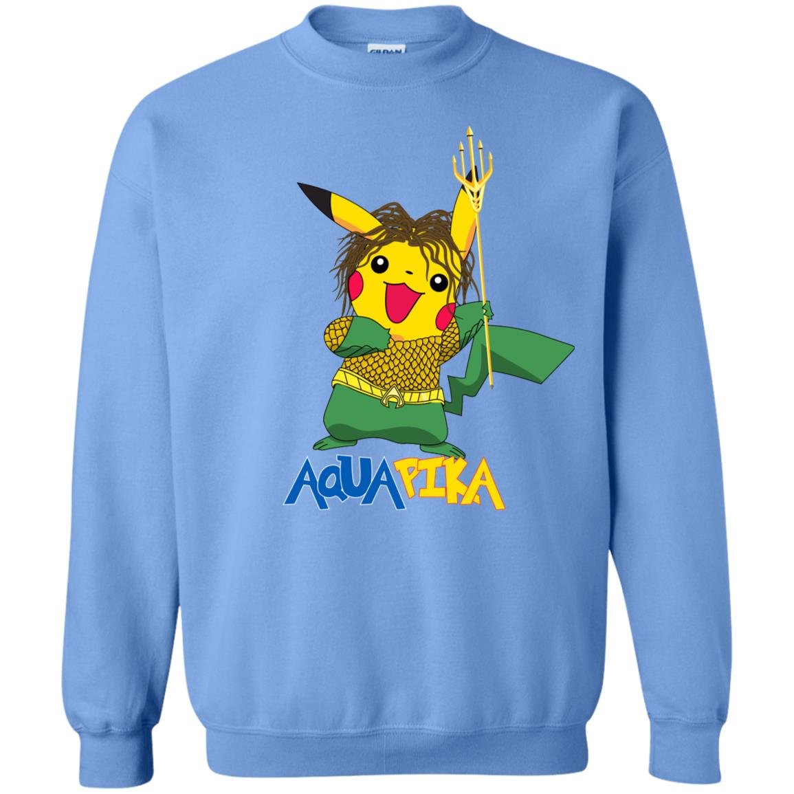Aquapika Aquaman Piakachu Fan Shirt Carolina Blue