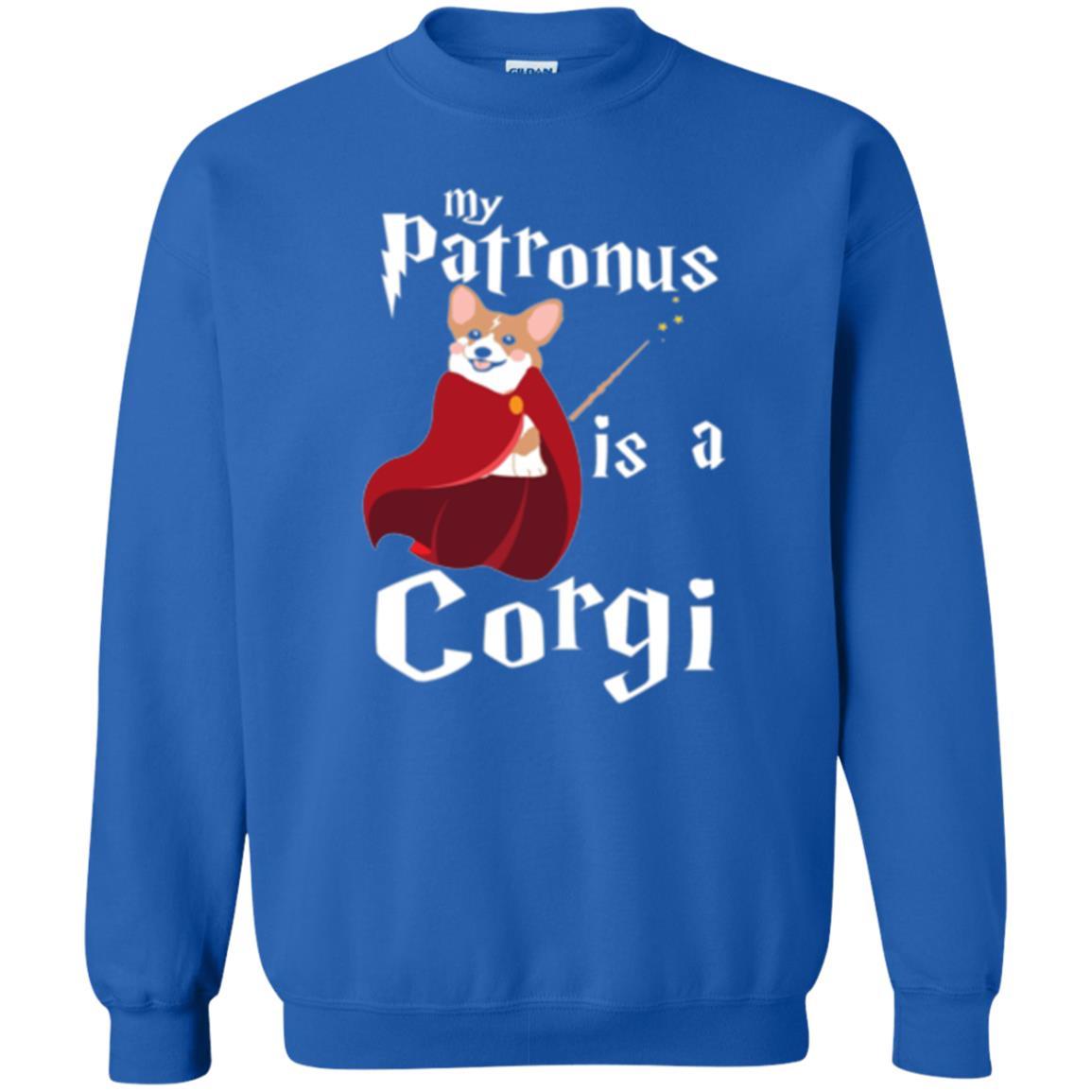 Dog Lover T-shirt My Patronus Is A Corgi T-shirt Royal