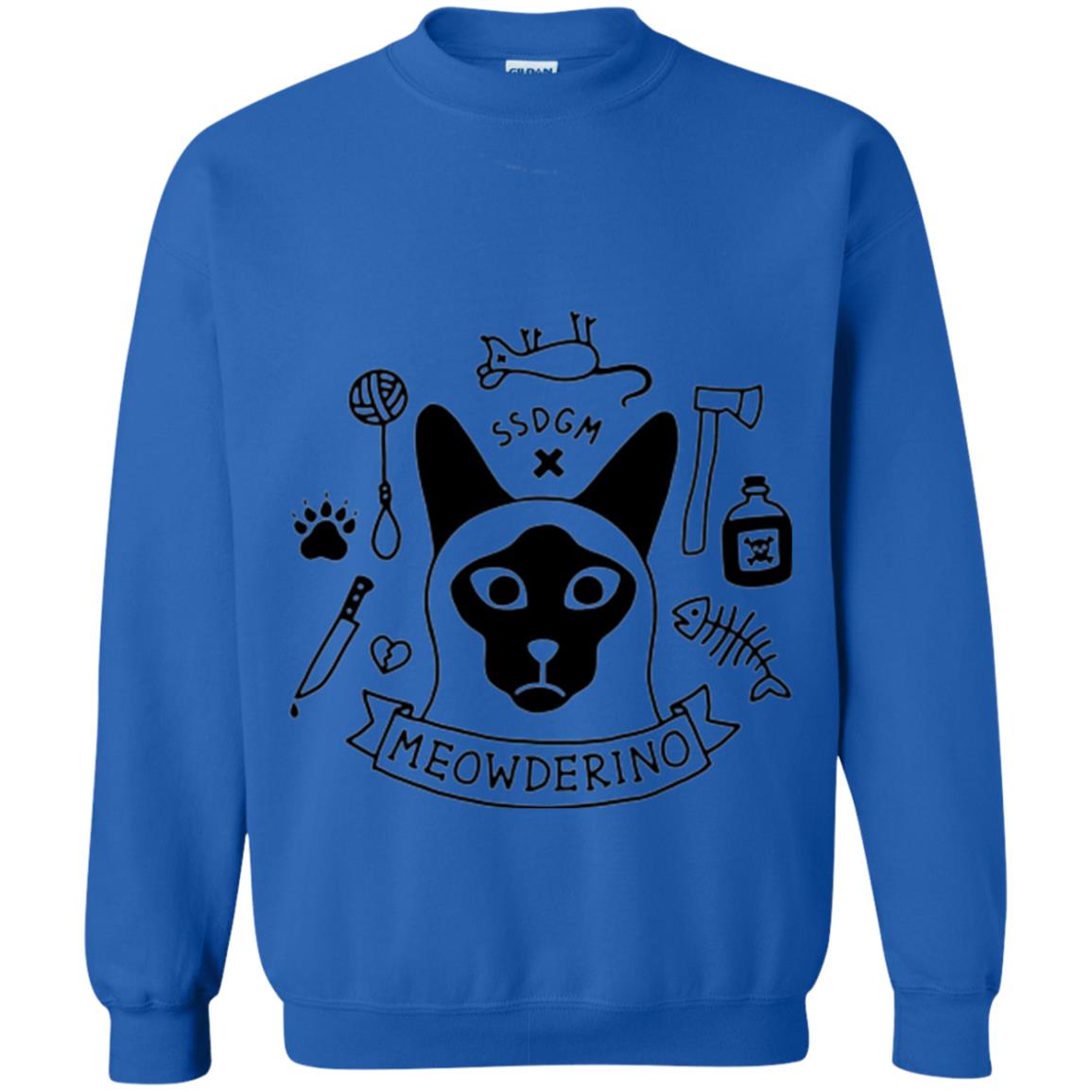 Meowderino T-shirt True Crime Cat Royal