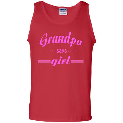 Grandpa Say Girl Shirt Red