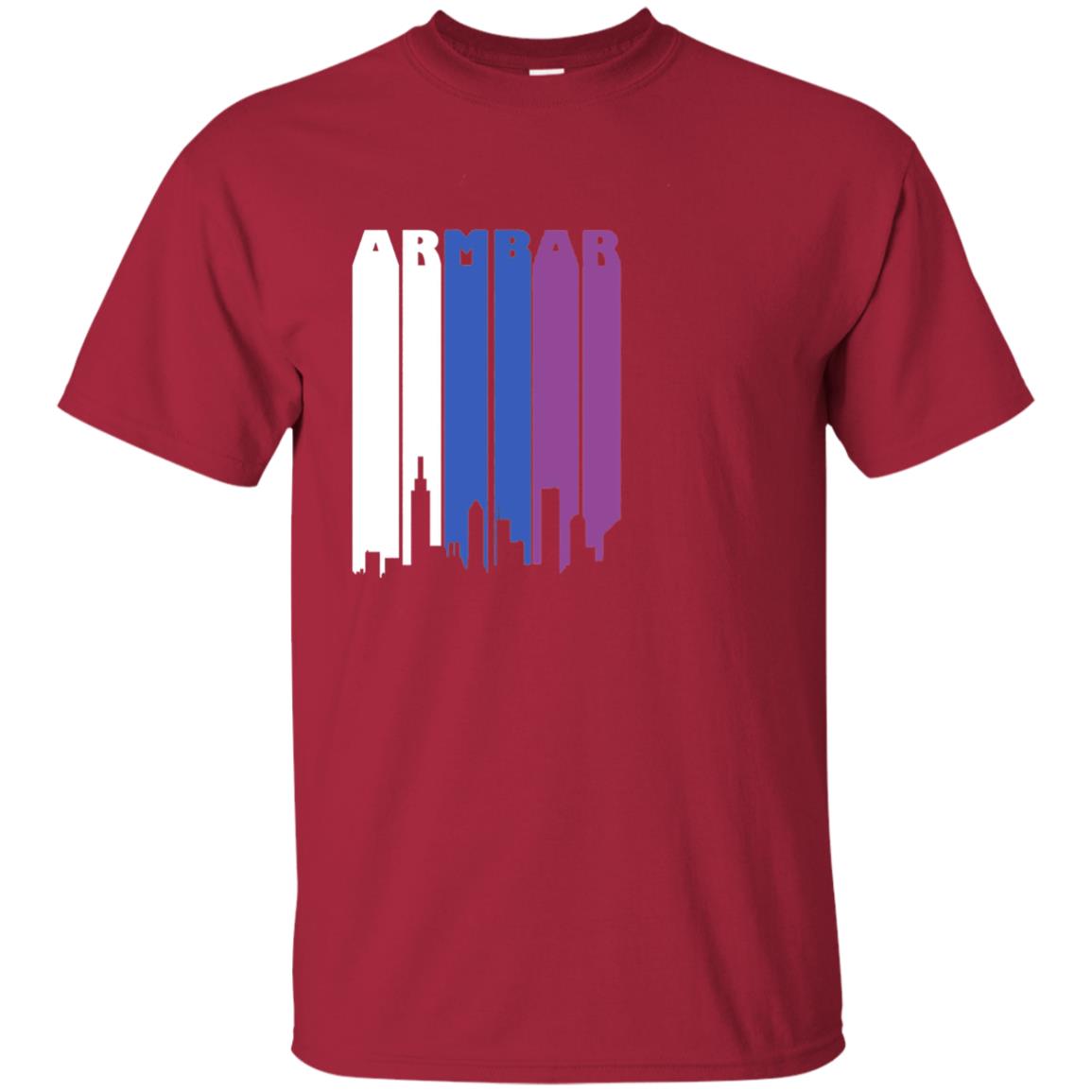 Bjj Brazilian Jiu Jitsu Armbar City T-shirt Cardinal